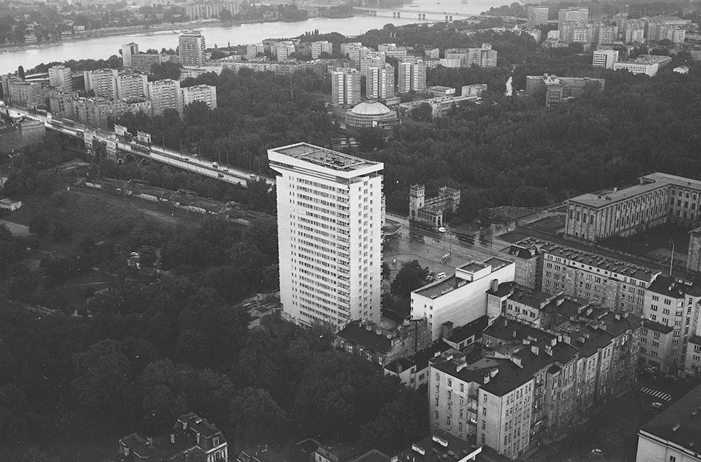 Widok ulicy Smolnej, 1978, Fot. Lech Zielaskowski